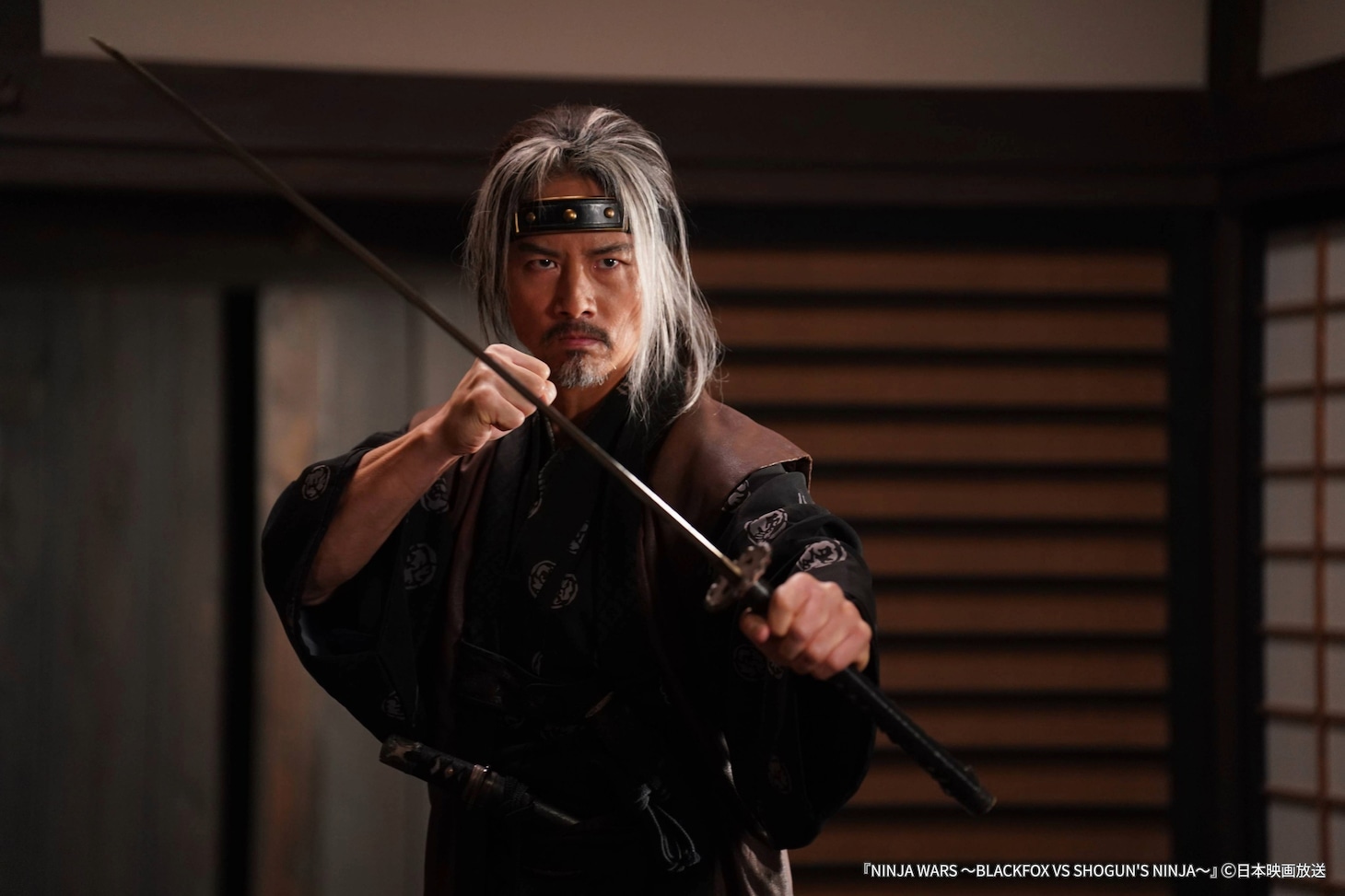 「NINJA WARS ～BLACKFOX VS SHOGUN'S NINJA～」のワンシーン。©日本映画放送