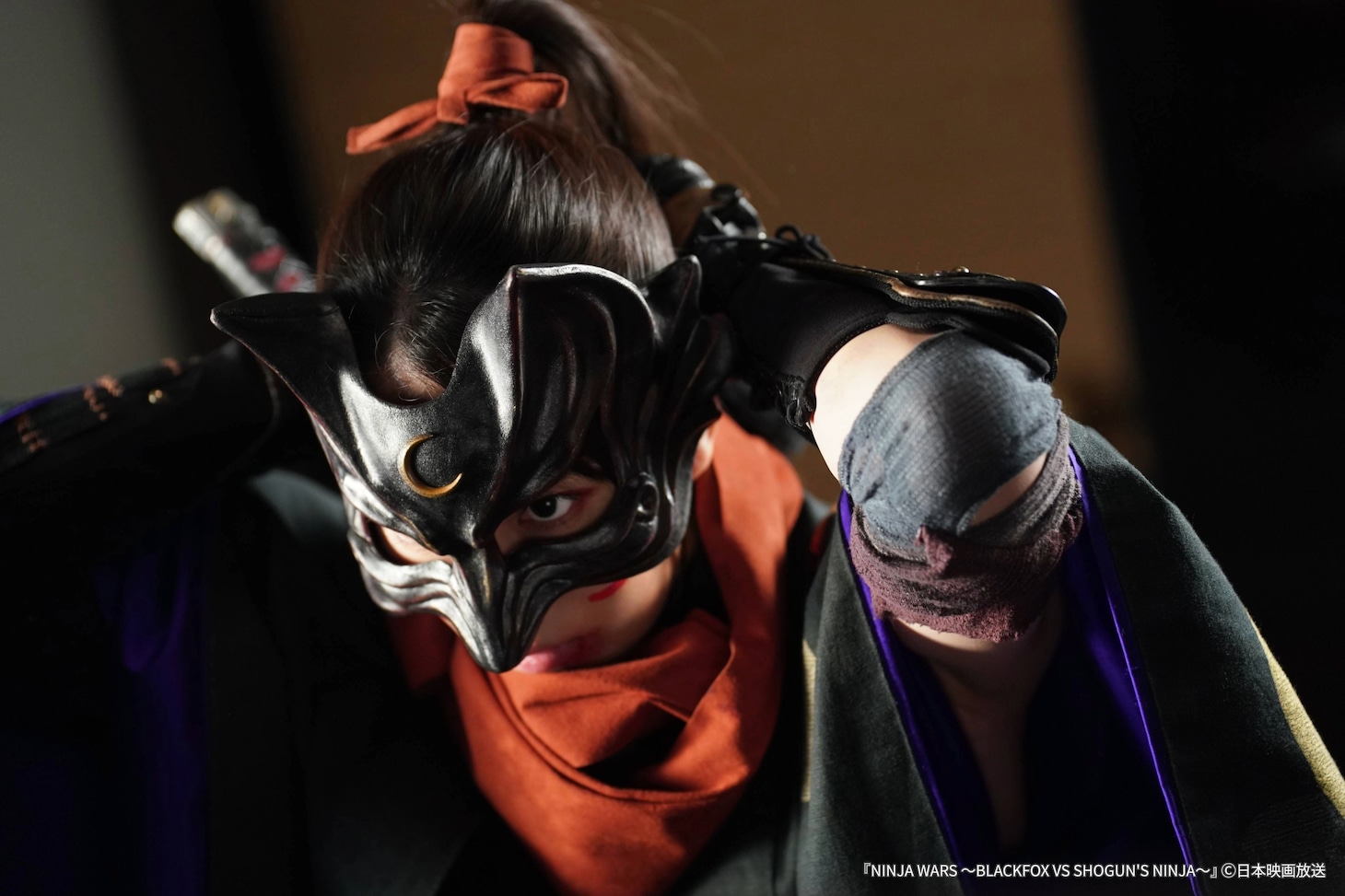 「NINJA WARS ～BLACKFOX VS SHOGUN'S NINJA～」のワンシーン。©日本映画放送