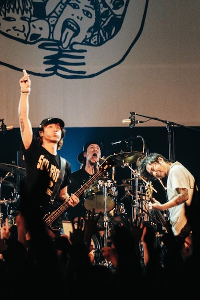 Hi-STANDARD（撮影：徳王圭太朗）