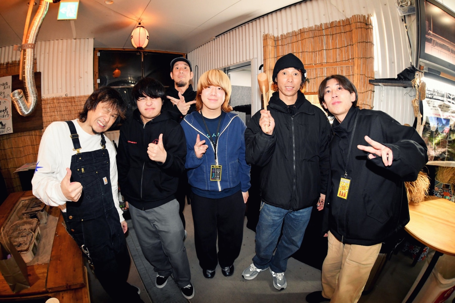 Hi-STANDARDとHONEST。（撮影：半田安政）