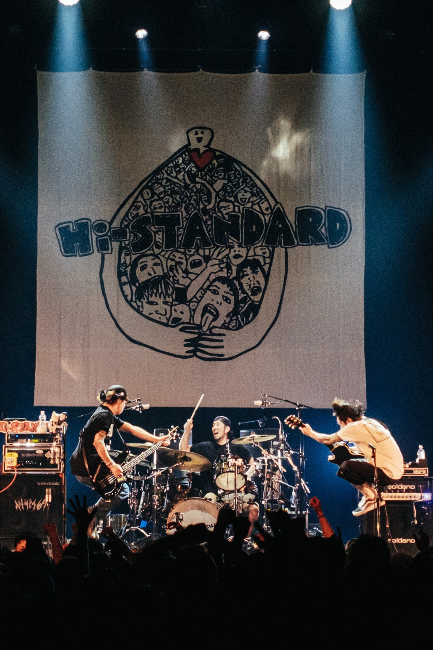 Hi-STANDARD（撮影：徳王圭太朗）