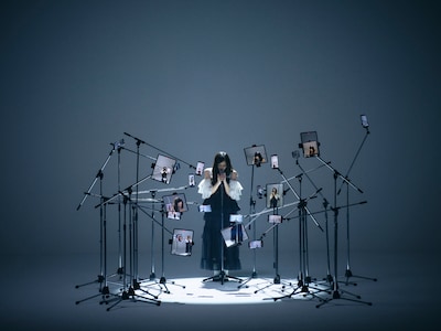 「Nagi Inoue（Nogizaka46）meets VOCALOID MUSIC -Special Live & Document-」収録の模様。（撮影：稲垣謙一）