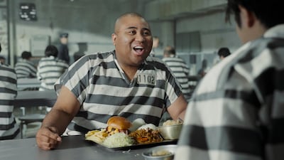 サントリー「ギルティ炭酸 NOPE」のテレビCM「ギルティ監獄」編より。