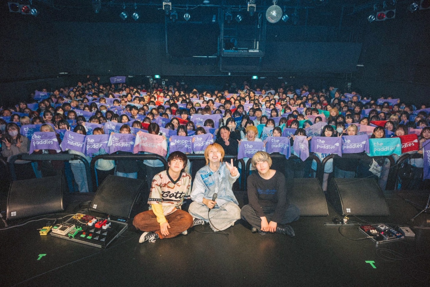 the paddles（撮影：オガワタクヤ）