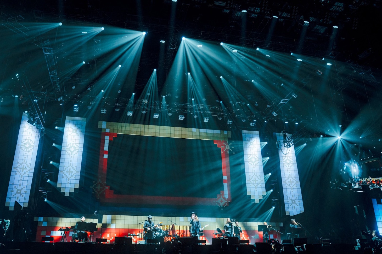 JUJUによるライブの様子。（撮影：堤瑛史）