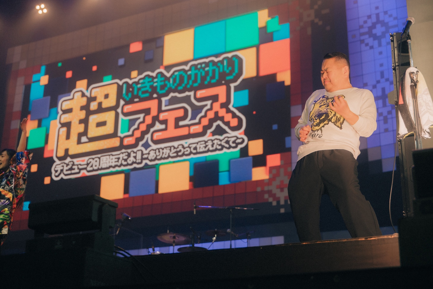 DJダイノジによるパフォーマンスの様子。（撮影：白重聡一郎）