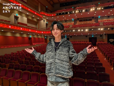 「ANOTHER SKY」で大阪を訪れた永瀬廉（King & Prince）。©︎日本テレビ