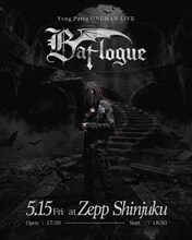 「Yvng Patra ONEMAN LIVE "Batlog」フライヤー