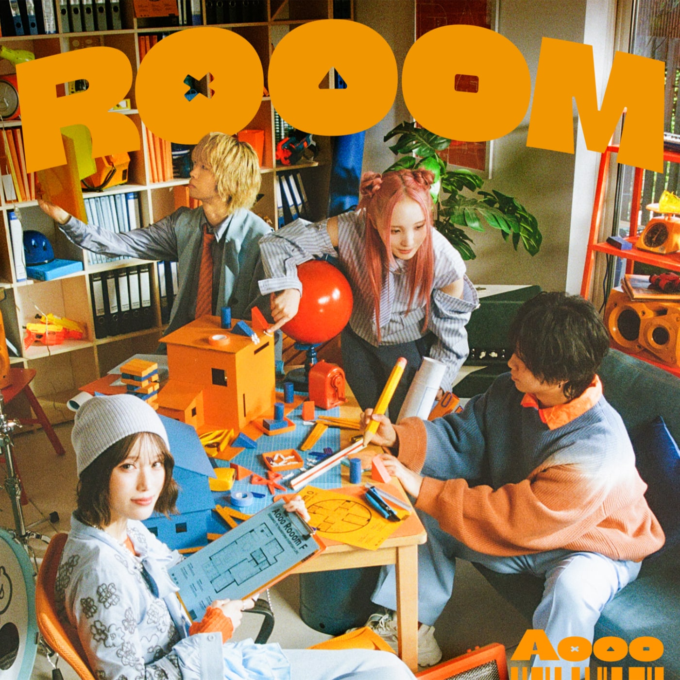 Aooo約1年半ぶりアルバムは「Rooom」、初回盤Blu-rayに2本のライブ映像