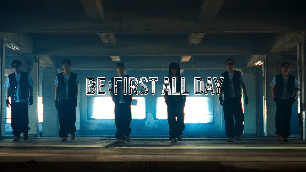 BE:FIRST「BE:FIRST ALL DAY」パフォーマンス映像のサムネイル。