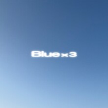 kZm「Blue×3 （prod. Chaki Zulu）」配信ジャケット