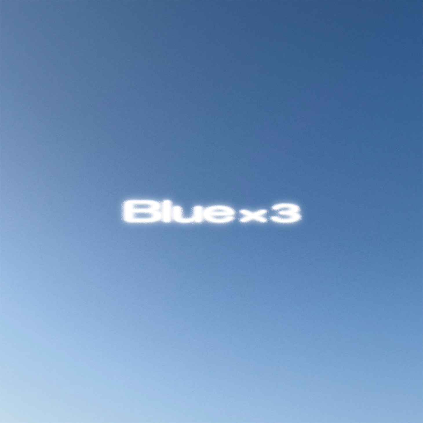 kZm「Blue×3 （prod. Chaki Zulu）」配信ジャケット