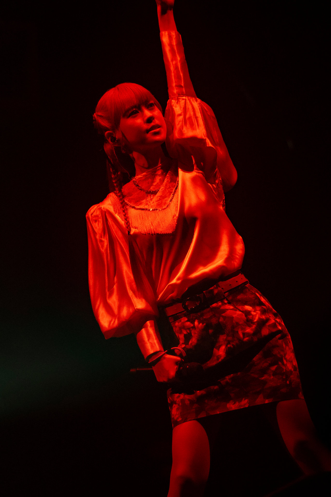 大島真帆（Vo）（撮影：田中聖太郎）