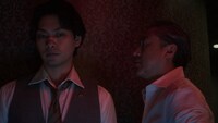 柳楽優弥とムロツヨシ。4月2日配信のNetflixシリーズ「九条の大罪」より。