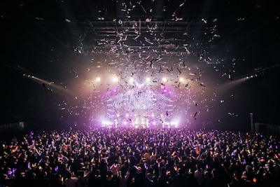 「AMEFURASSHI FINAL LIVE “AMEFURASSHI IS HERE”」の様子。（Photo by Masato Yokoyama）