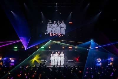 「AMEFURASSHI FINAL LIVE “AMEFURASSHI IS HERE”」の様子。（Photo by Masato Yokoyama）