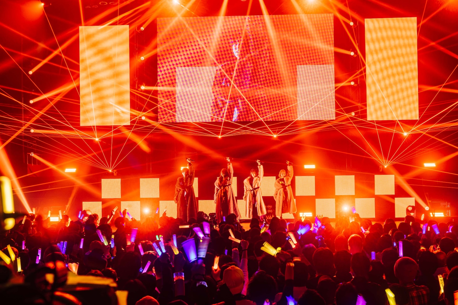 「AMEFURASSHI FINAL LIVE “AMEFURASSHI IS HERE”」の様子。（Photo by Masato Yokoyama）