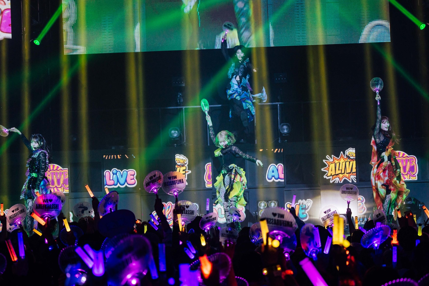 「AMEFURASSHI FINAL LIVE “AMEFURASSHI IS HERE”」の様子。（Photo by Masato Yokoyama）