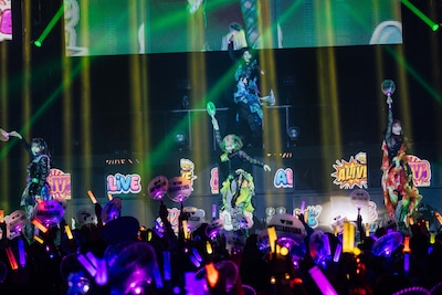 「AMEFURASSHI FINAL LIVE “AMEFURASSHI IS HERE”」の様子。（Photo by Masato Yokoyama）