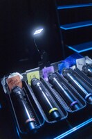 AMEFURASSHIのマイク。（Photo by Masato Yokoyama）