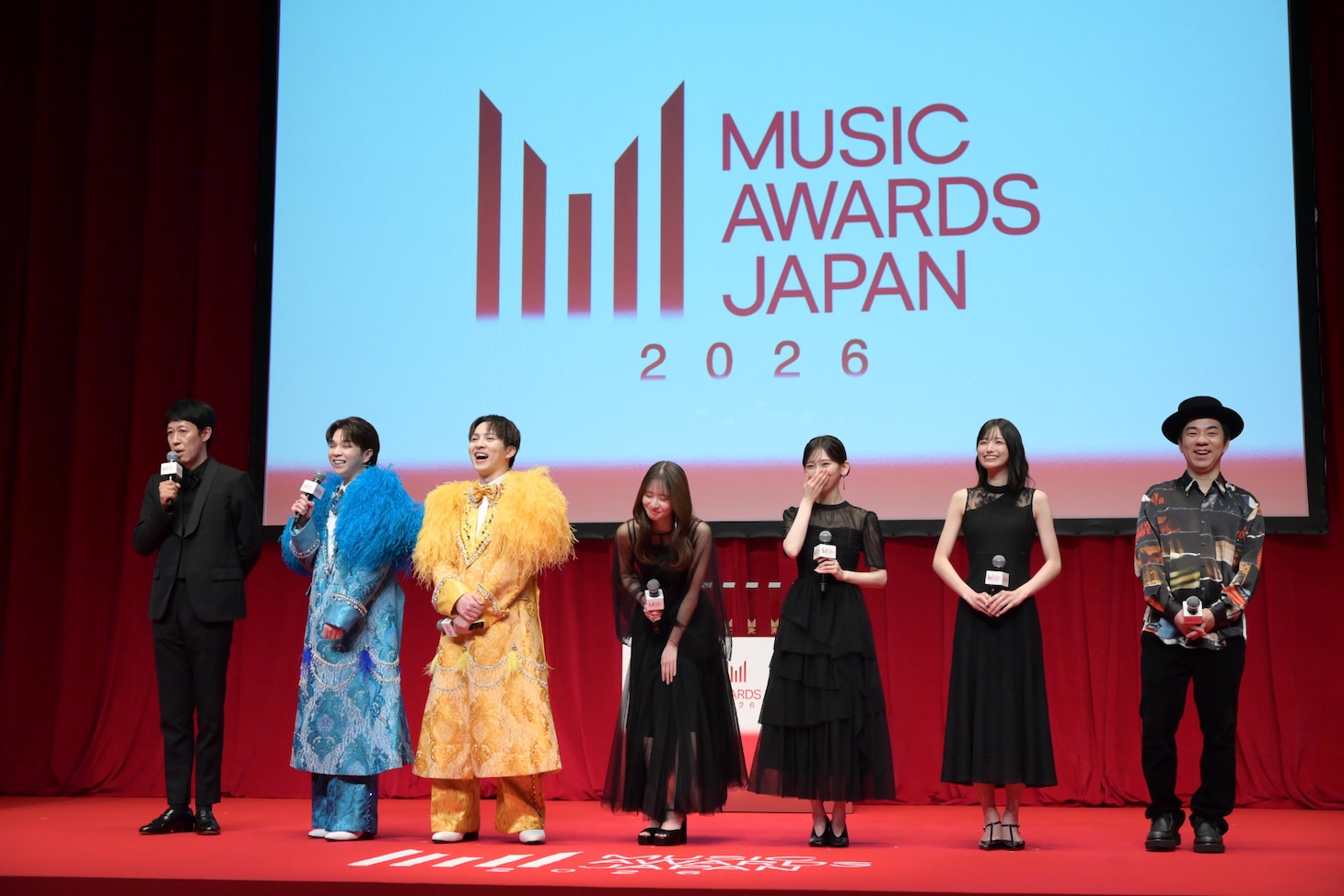 「MUSIC AWARDS JAPAN 2026」エントリー作品発表会の様子。