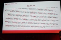 「MUSIC AWARDS JAPAN 2026」最優秀楽曲賞のエントリー作品一覧。