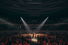 退場するGEZAN。（撮影：水谷太郎）