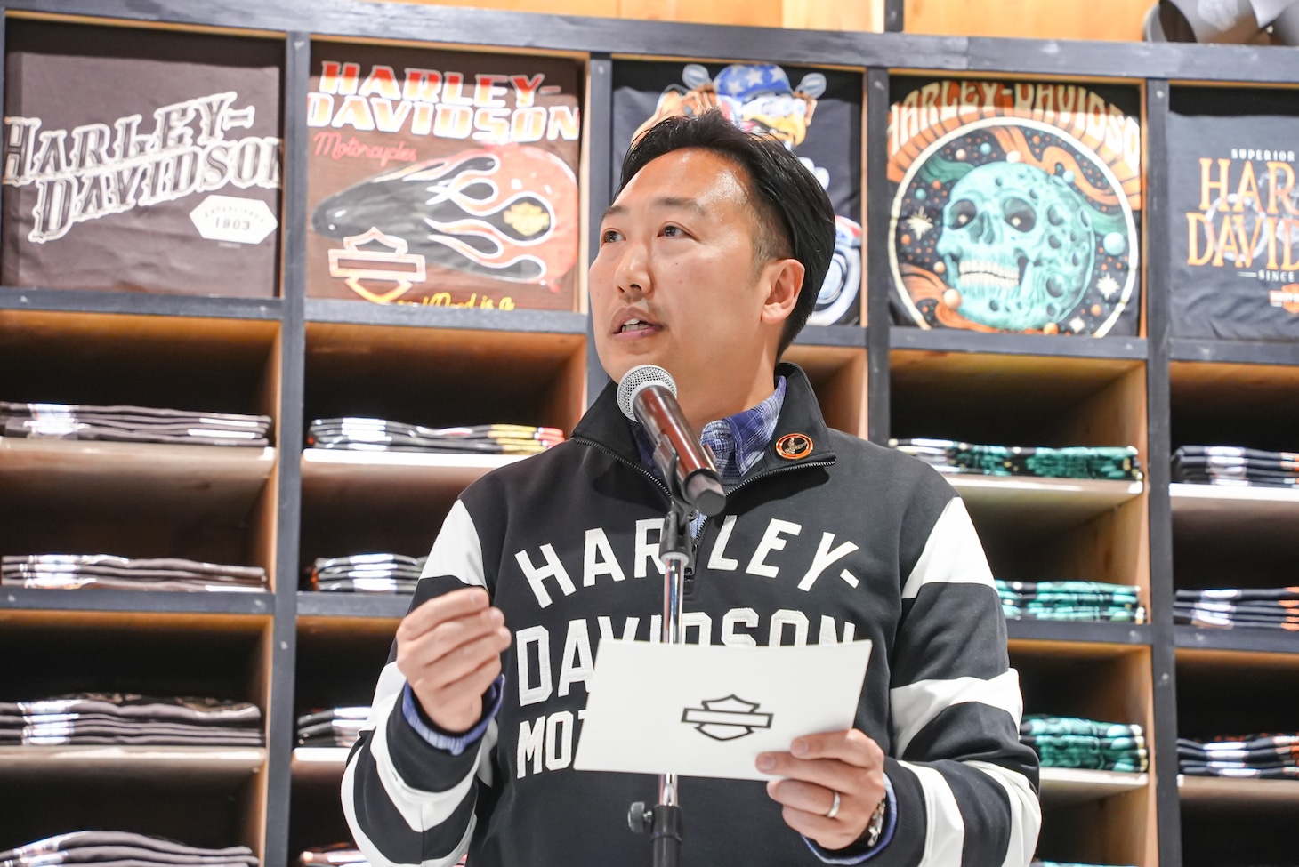 玉木一史氏（ハーレーダビッドソンジャパン代表）