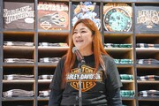 宋浩子氏（ハーレーダビッドソンSTYLE新宿店長）