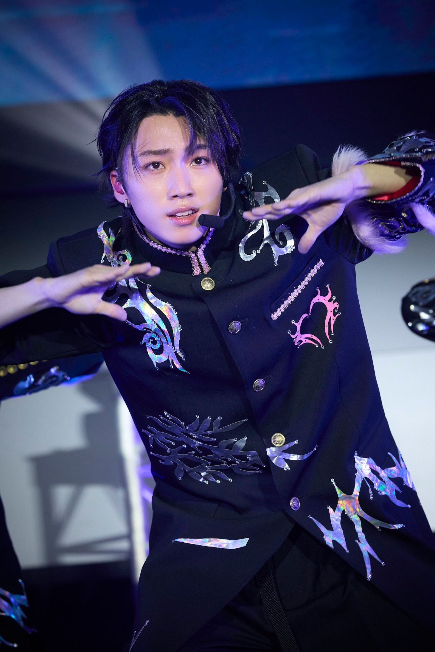 Lienelの森田璃空。（撮影：米山三郎）