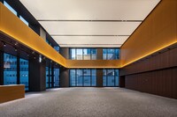 東京建物 ぴあ カンファレンスのホワイエ。