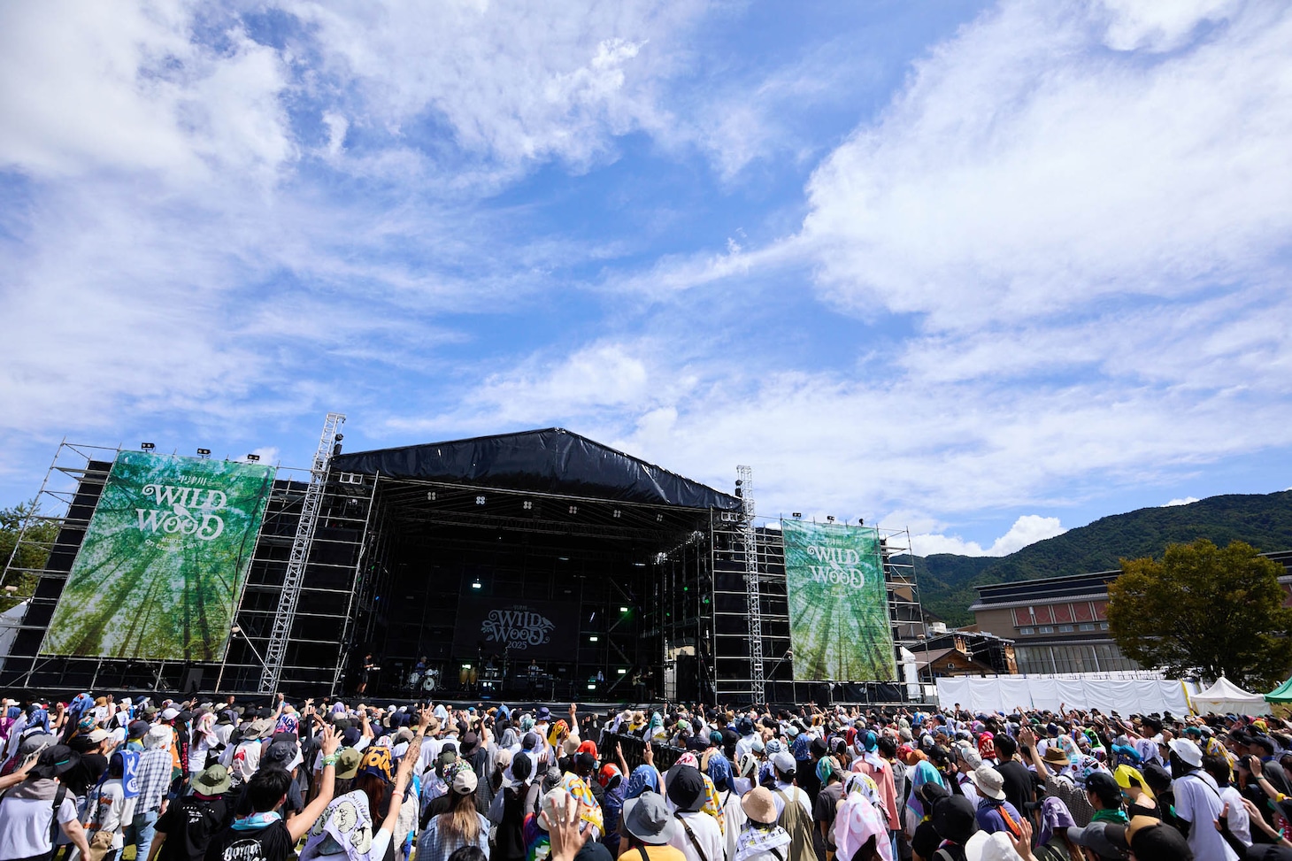 「中津川 WILD WOOD」の様子。