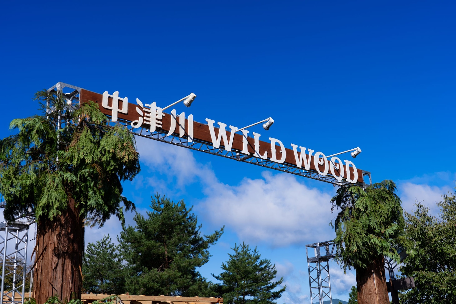 「中津川 WILD WOOD」の様子。