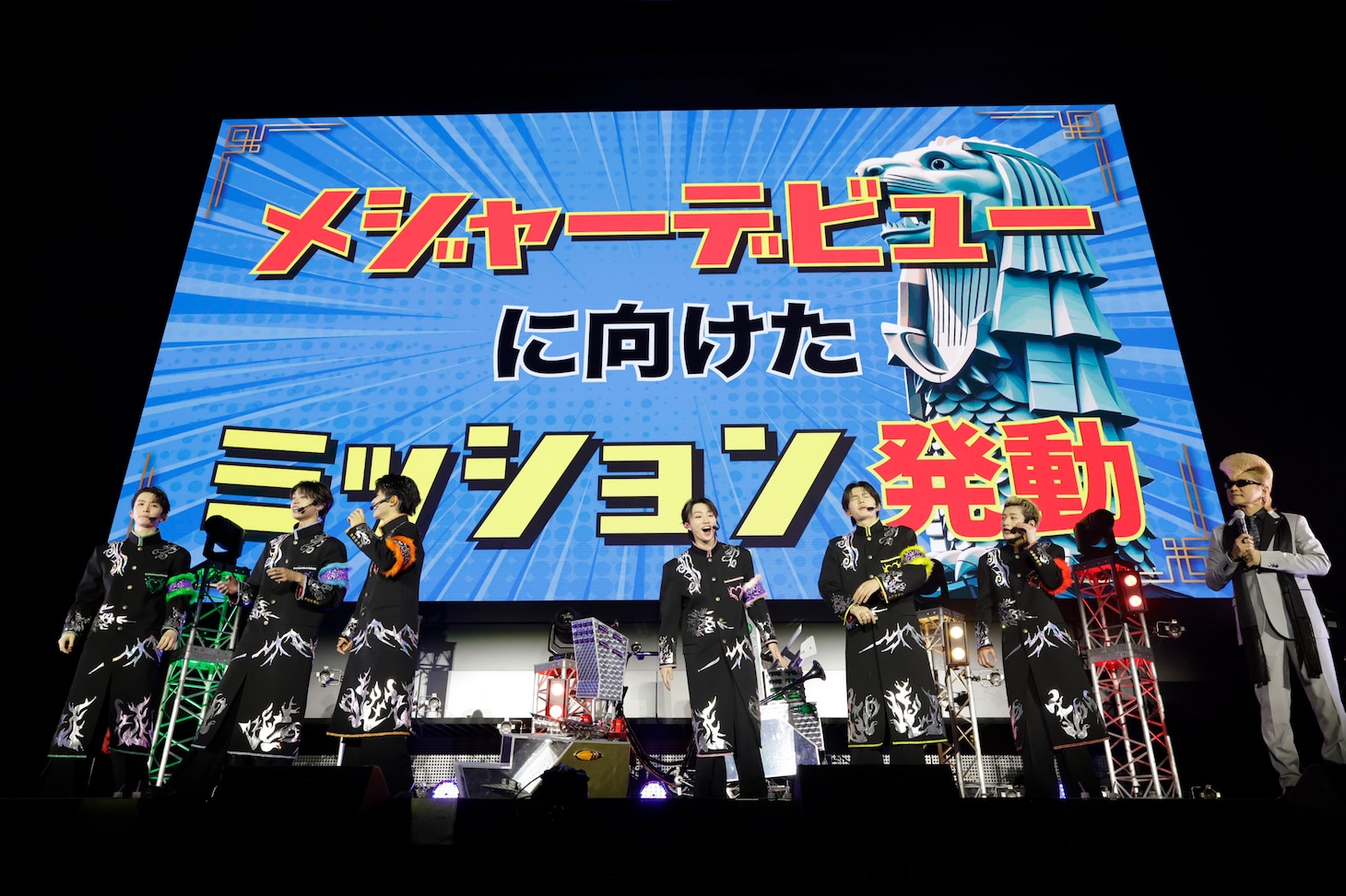 メジャーデビュー発表とともにミッションが課せられたLienel。（撮影：米山三郎）