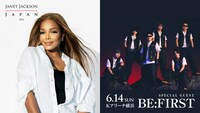 ジャネット・ジャクソンとBE:FIRST。