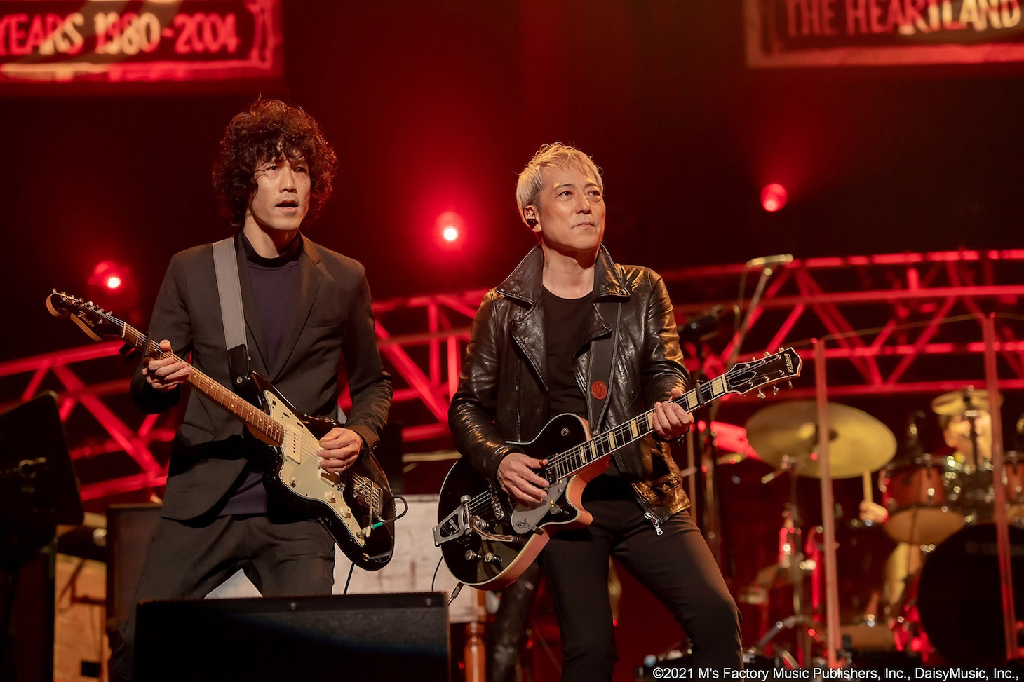 WOWOW「佐野元春 & THE COYOTE GRAND ROCKESTRA『ヤァ！ 40年目の武道館 & 大阪城ホール』」ビジュアル