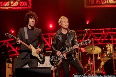 WOWOW「佐野元春 & THE COYOTE GRAND ROCKESTRA『ヤァ！ 40年目の武道館 & 大阪城ホール』」ビジュアル