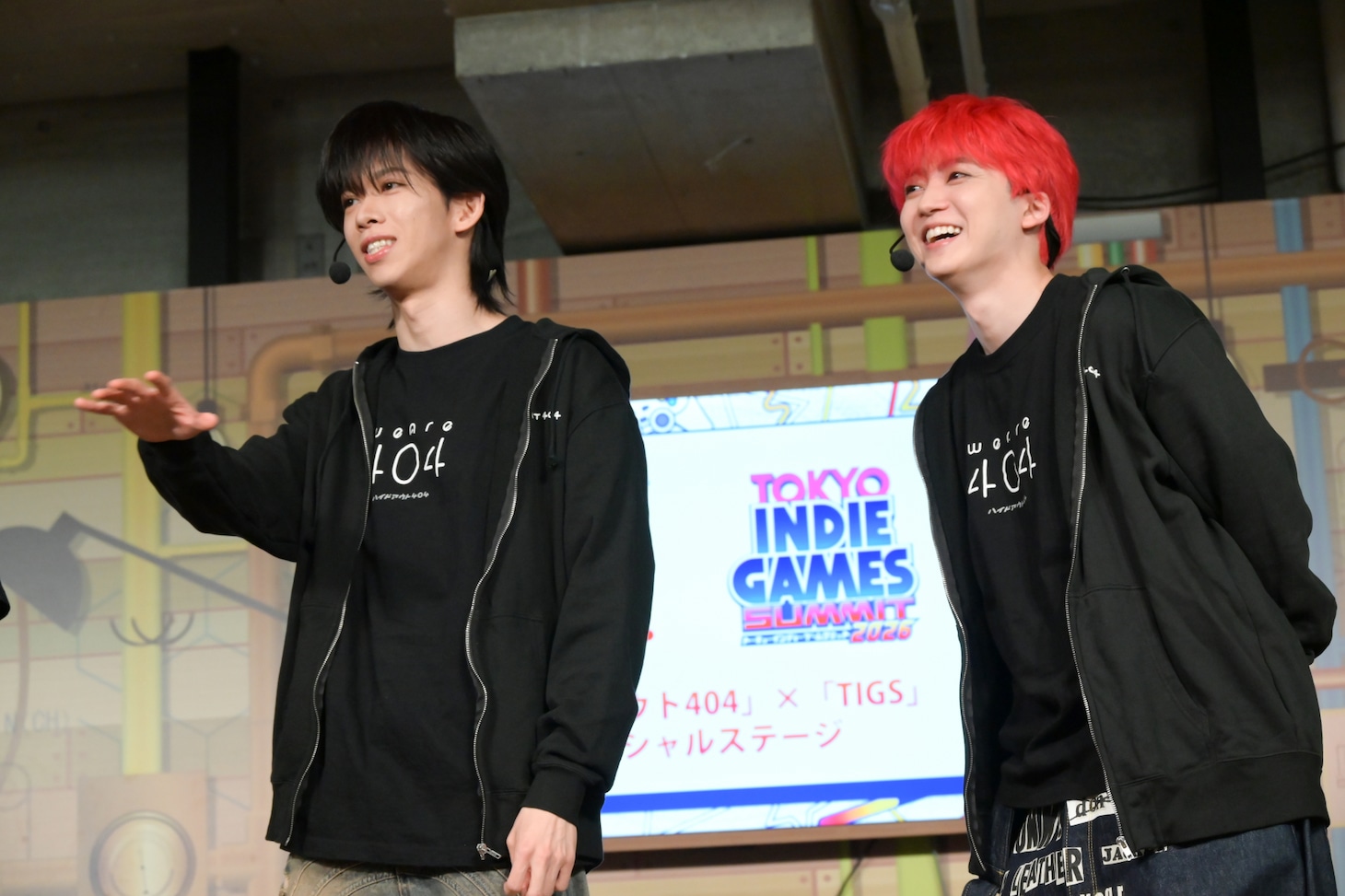 超特急のリョウガとユーキ。