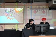 本番のステージに進むリョウガとユーキ。