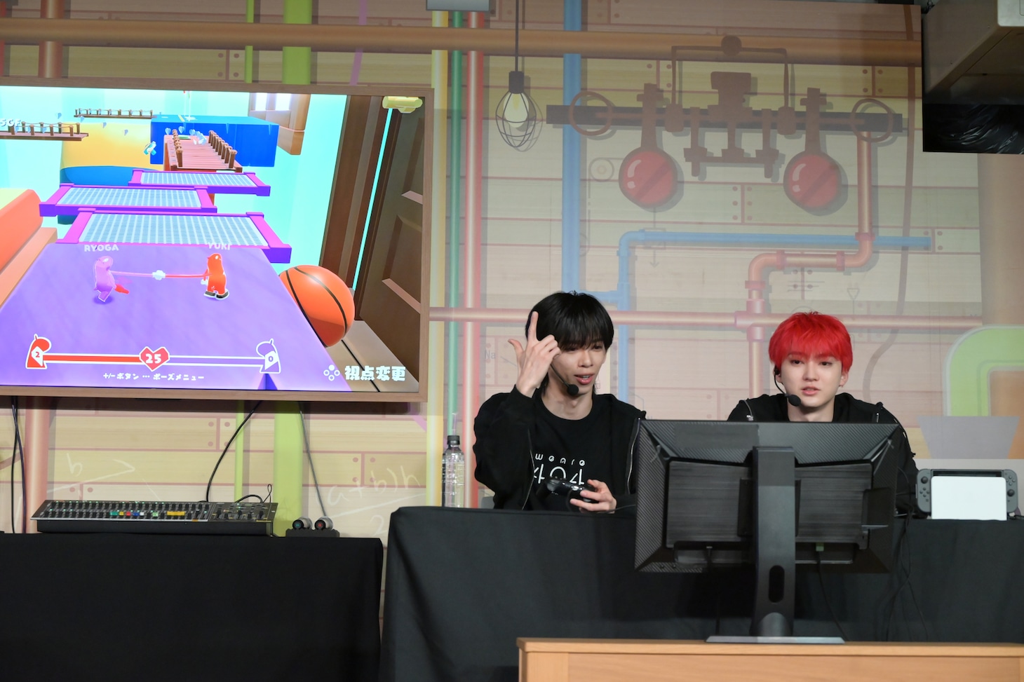 リョウガとユーキ。