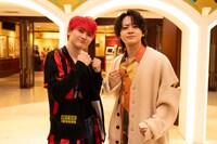 ユーキ（超特急）＆佐藤流司ペア。©︎TOKYO MX