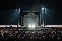 「BTS THE COMEBACK LIVE | ARIRANG」の様子。(P)&(C)BIGHIT MUSIC / Netflix