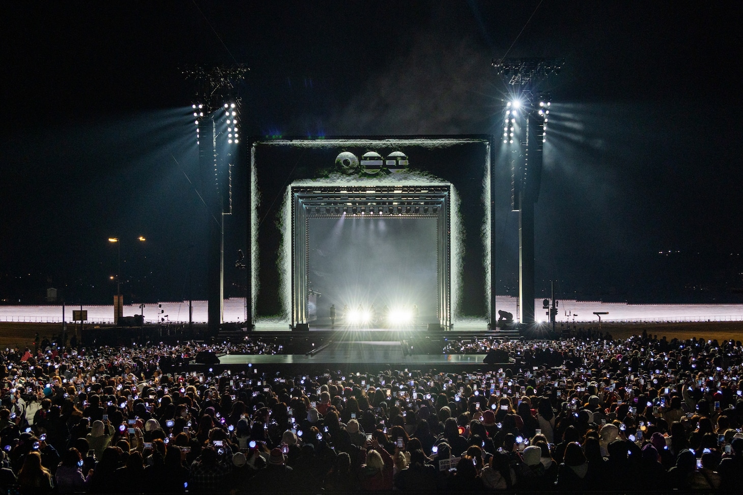 「BTS THE COMEBACK LIVE | ARIRANG」の様子。(P)&(C)BIGHIT MUSIC / Netflix