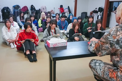 渡辺淳之介と候補生。