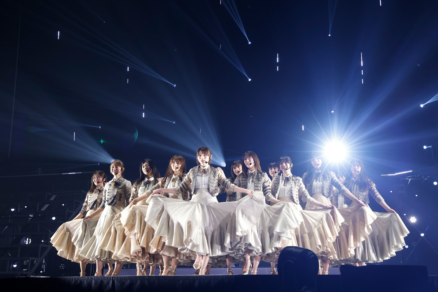 「乃木坂46アンダードキュメンタリー～41stSGアンダーライブ舞台裏～」の様子。