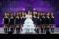「乃木坂46アンダードキュメンタリー～41stSGアンダーライブ舞台裏～」の様子。