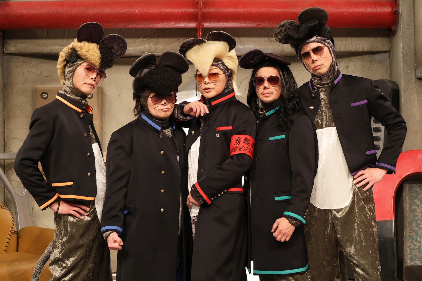 氣志チュー ©︎TITAN / TOPICS / フジテレビ