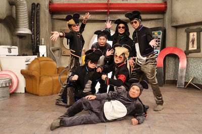 「爆チュー問題コント祭り2026」より、爆チュー問題と氣志チュー。©︎TITAN / TOPICS / フジテレビ