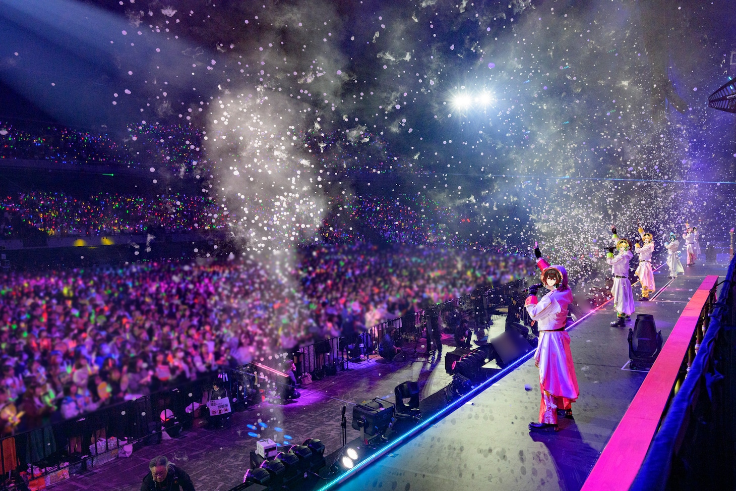 「AMPTAK海賊団xレインボーロード中88%」の会場の様子。