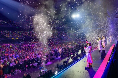 「AMPTAK海賊団xレインボーロード中88%」の会場の様子。